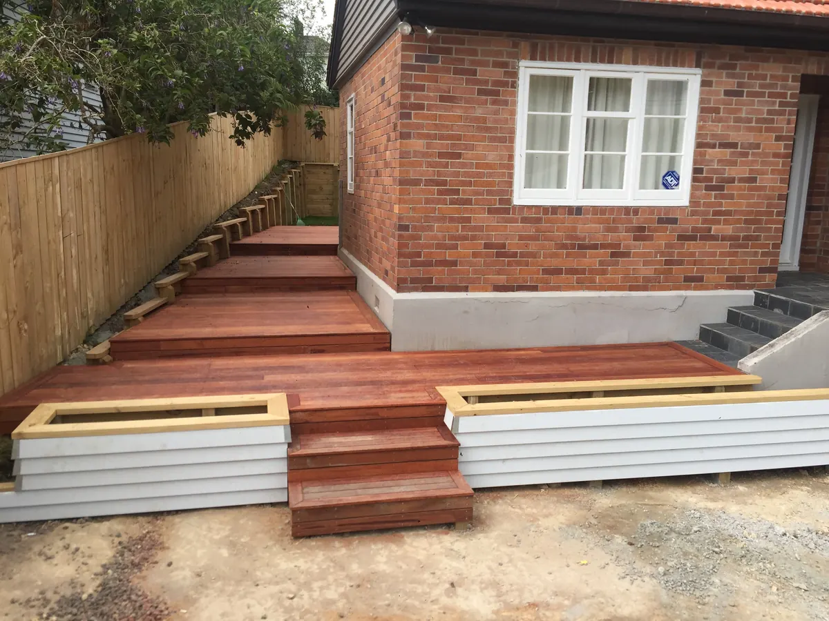 Retaining Walls & Planter Boxes project by Custom Decks and Fences