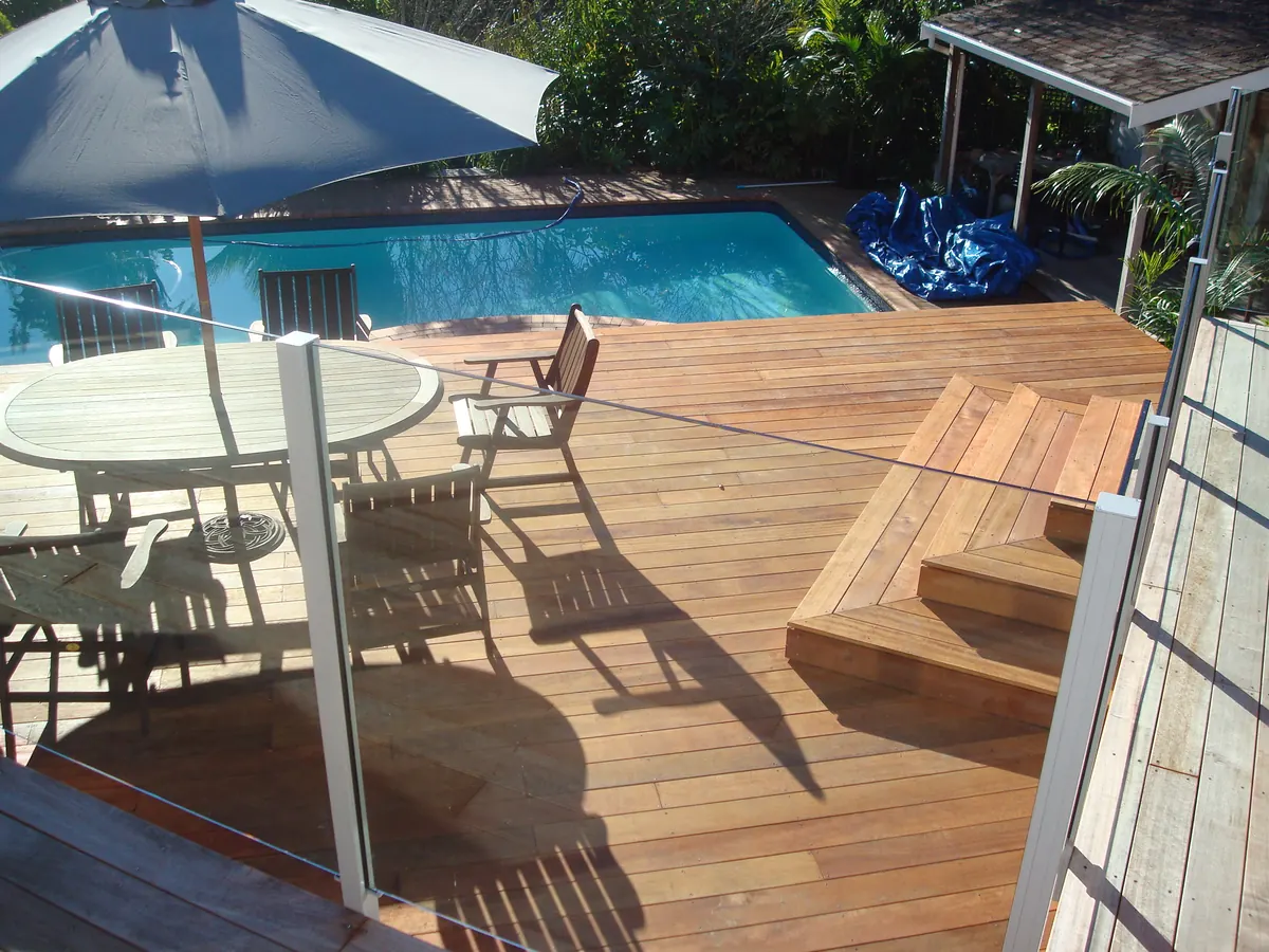 Pool Decks & Fences project by Custom Decks and Fences