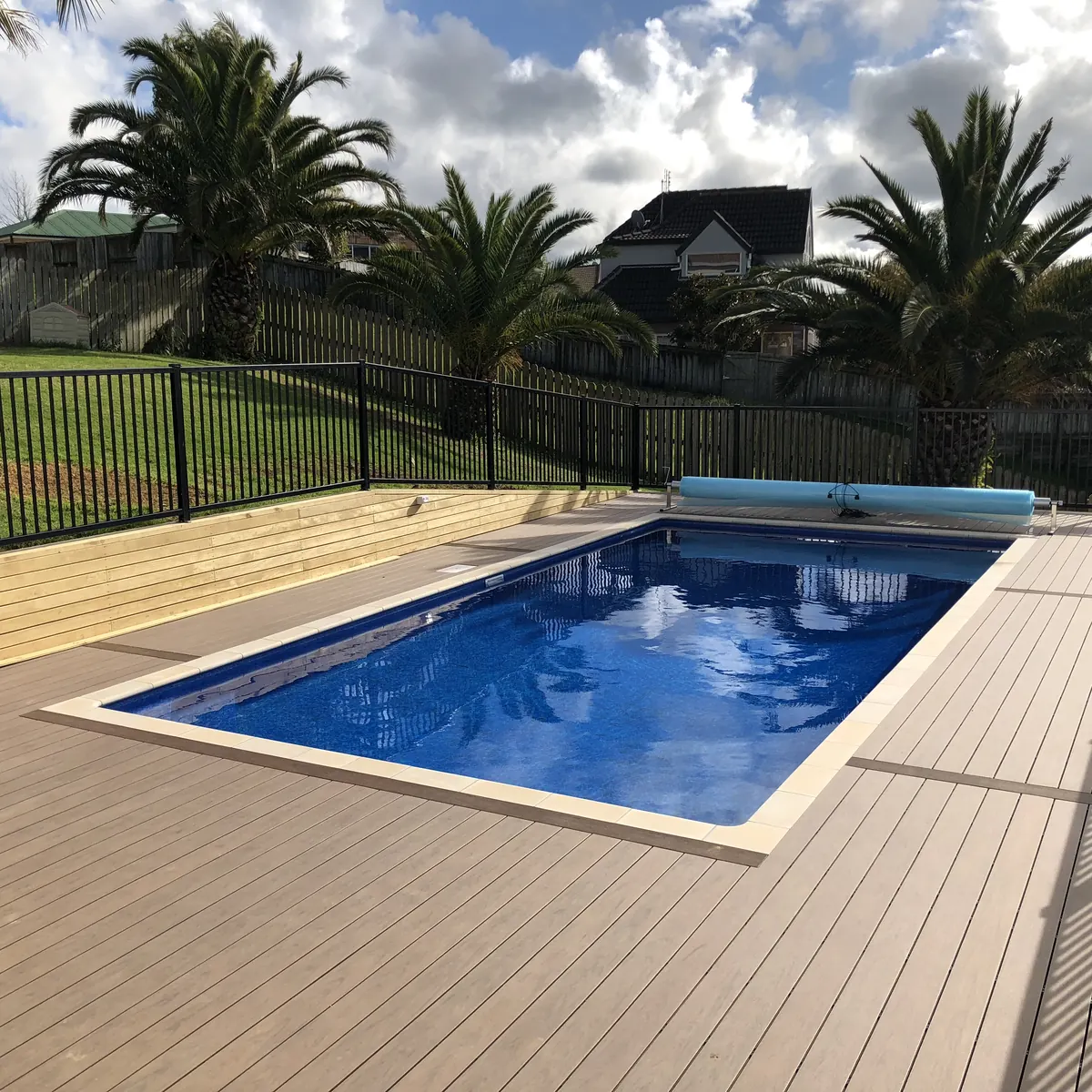Pool Decks & Fences project by Custom Decks and Fences