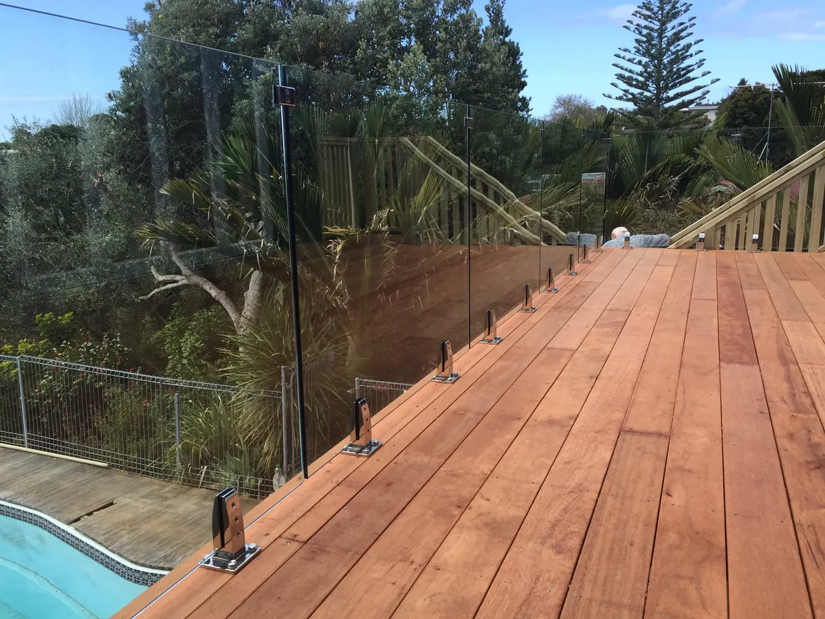 Pool Decks & Fences project by Custom Decks and Fences