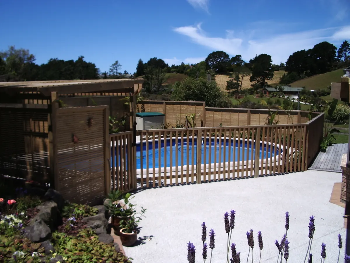 Pool Decks & Fences project by Custom Decks and Fences