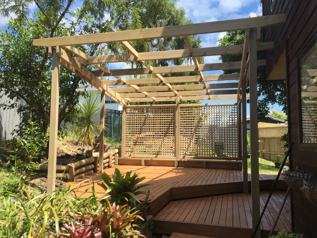 Pergolas project by Custom Decks and Fences