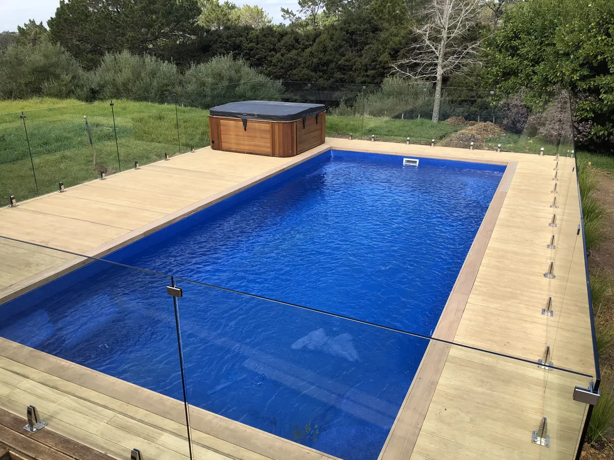 Pool Decks & Fences project by Custom Decks and Fences