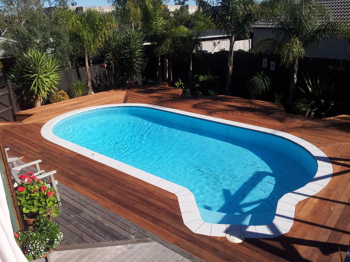 Pool Decks & Fences project by Custom Decks and Fences